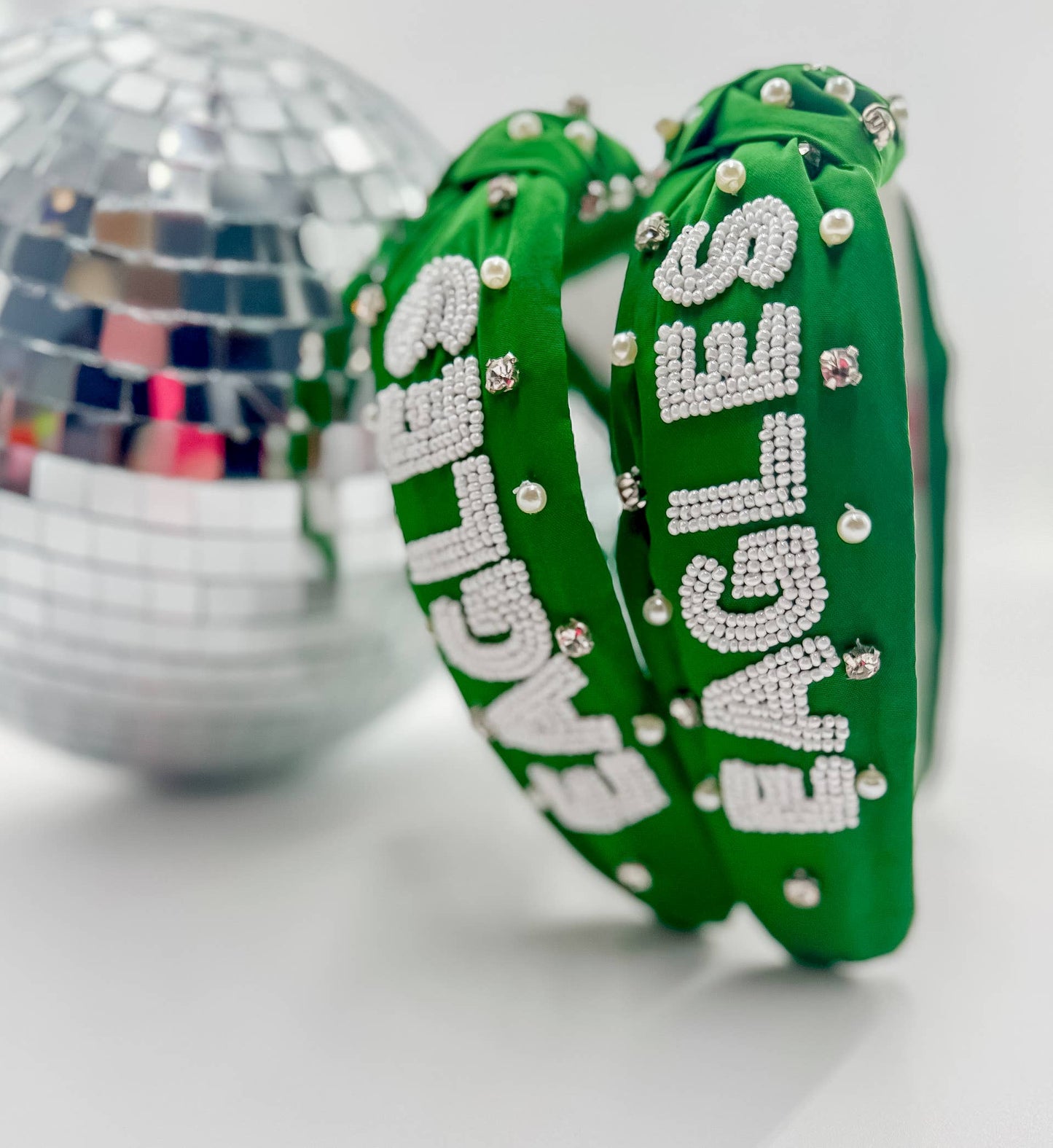 Let's Go Birds! Eagles Beaded Headband