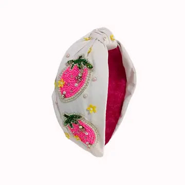 Berry Cute Strawberry Headband