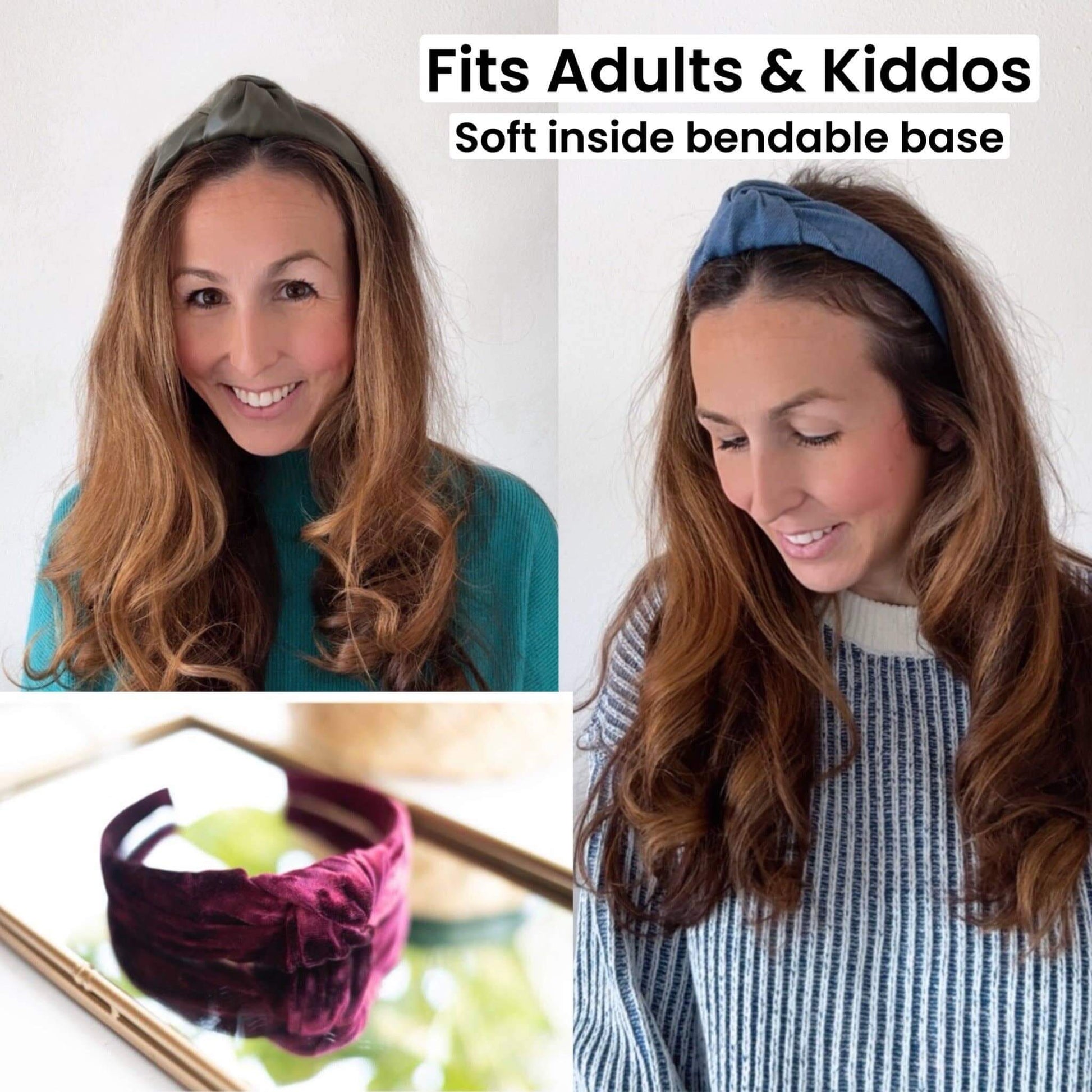 Polka Dotted Knotted Neutral Headband, Add a fun twist to your look with this white ribbed headband adorned with classic black polka dots. Its topknot design brings a playful vibe while keeping your style effortlessly neutral and versatile. Perfect for an