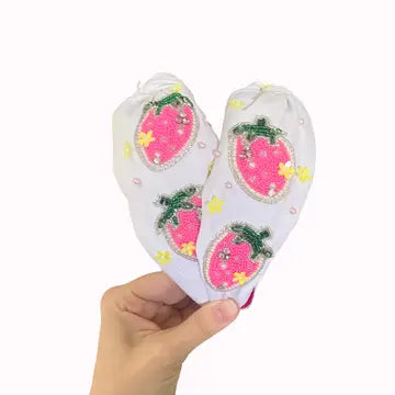 Berry Cute Strawberry Headband